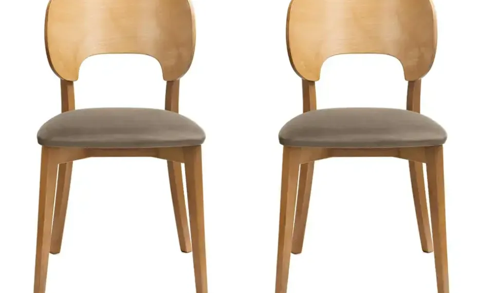 KONSIMO Holzstuhl 2er-Set
