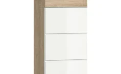 Midischrank SCHLOONSEE, Breite 74cm, 4 Türen, 1 Schubkasten, 4 Fächer, MDF-Front in verschiedenen Farben erhältlich, Badmöbel, Badschrank, Schrank, Bad Schloonsee