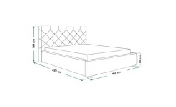 Polsterbett Boston