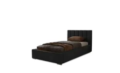 Polsterbett mit Bettkasten und Lattenrost Nero