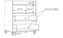 Rollcontainer Fulda