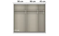 Schwebetürenschrank Quadra