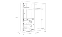 Schwebetürenschrank Winn2