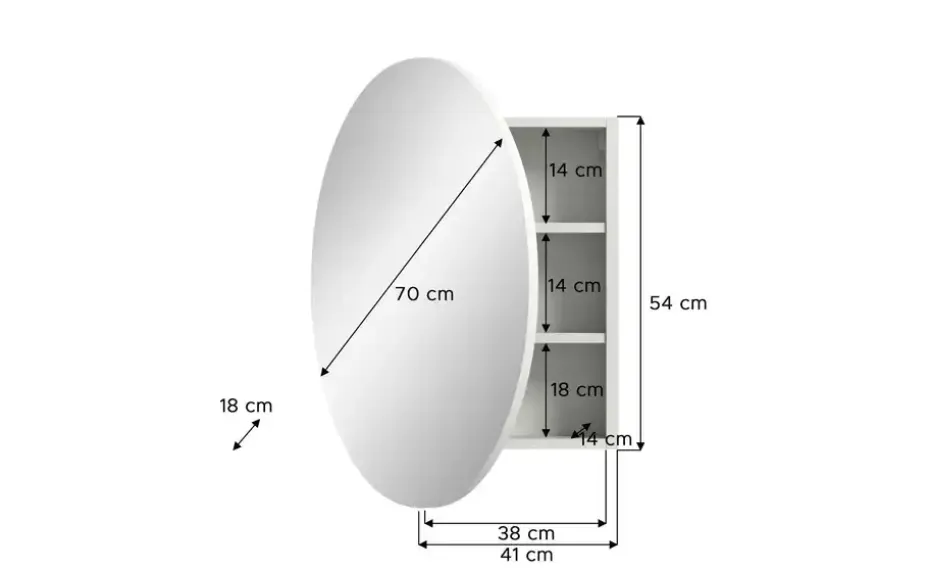 Spiegelschrank