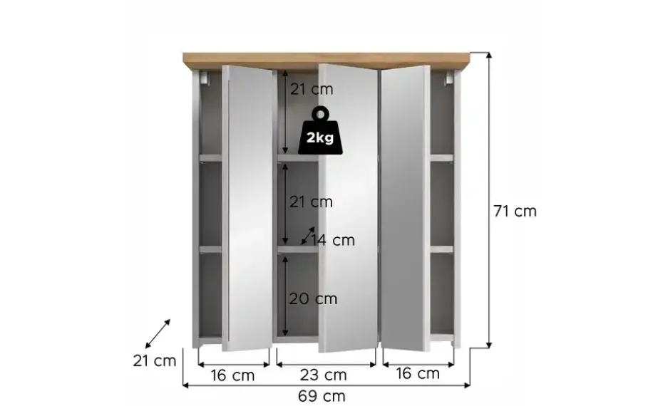 Spiegelschrank