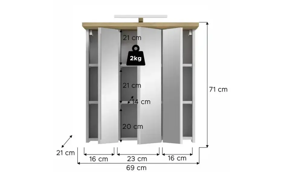 Spiegelschrank