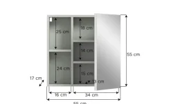 Spiegelschrank Caputher See