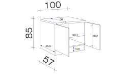 Spülenschrank Ens
