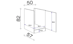 Spülenschrank Mol
