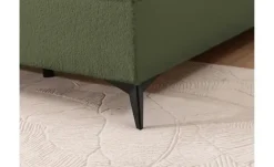 S-STYLE Boxbett mit Bettkasten, Bouclé-Stoff Sonna