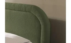 S-STYLE Boxbett mit Bettkasten, Bouclé-Stoff Sonna
