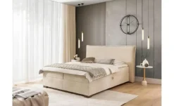 S-STYLE Boxbett mit Bettkasten, Cord, H3 Lovetti