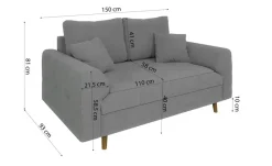 S-STYLE Einzelsofa