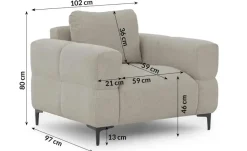 S-STYLE Sessel Cardea