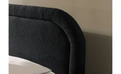 S-STYLE Boxbett mit Bettkasten, Bouclé-Stoff Sonna