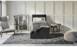 S-STYLE Boxbett mit Stauraum und Topper, H3 Uma