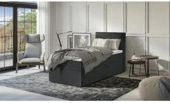 S-STYLE Boxbett mit Stauraum und Topper, H3 Uma