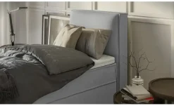 S-STYLE Boxbett mit Stauraum und Topper, H3 Uma