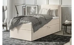 S-STYLE Boxbett mit Stauraum und Topper, H3 Uma