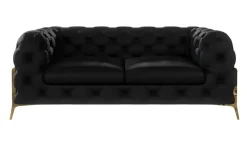 S-STYLE Chesterfield Einzelsofa Natalie