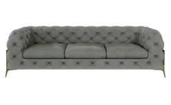 S-STYLE Chesterfield Einzelsofa Natalie