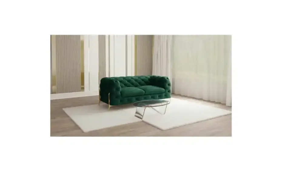 S-STYLE Chesterfield Einzelsofa Natalie