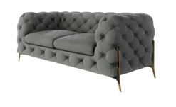 S-STYLE Chesterfield Einzelsofa Natalie