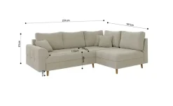 S-STYLE Ecksofa Lars