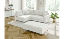 S-STYLE Ecksofa mit Hocker Lars