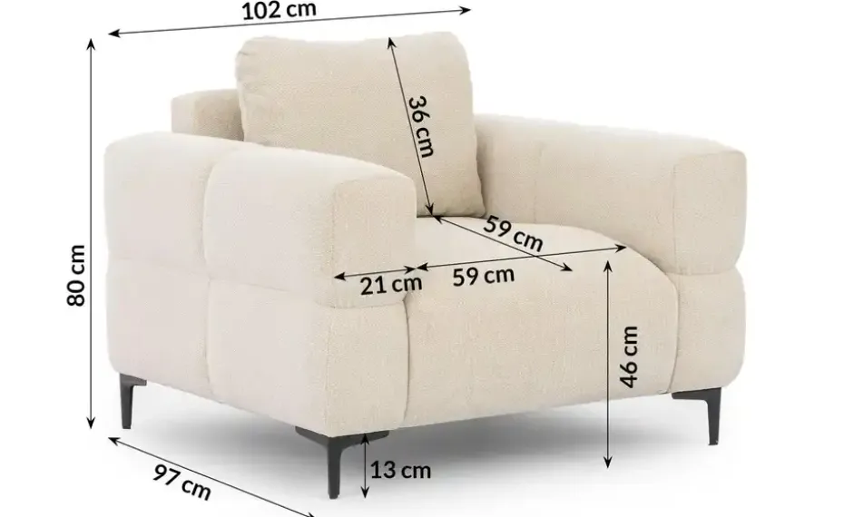 S-STYLE Sessel Cardea