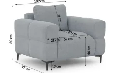 S-STYLE Sessel Cardea