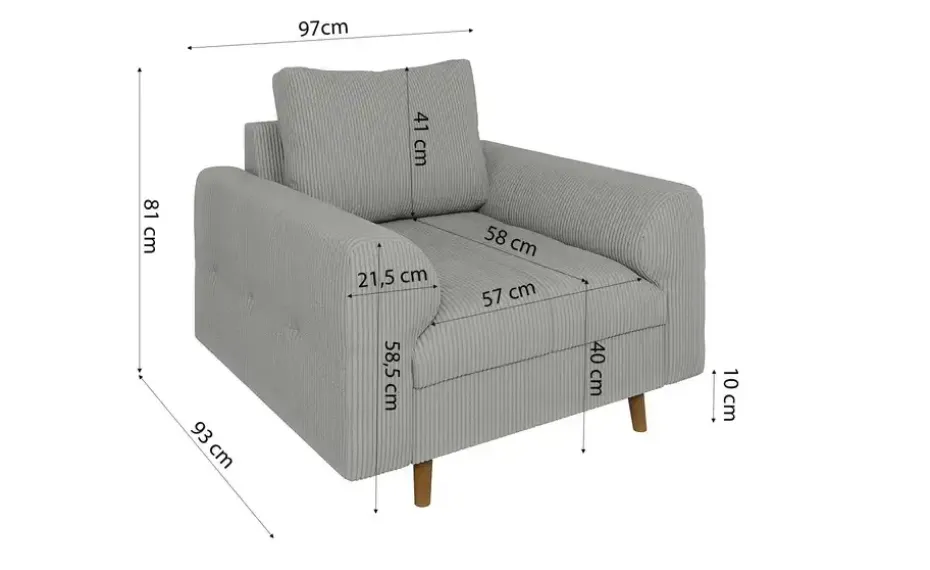 S-STYLE Sessel Maya