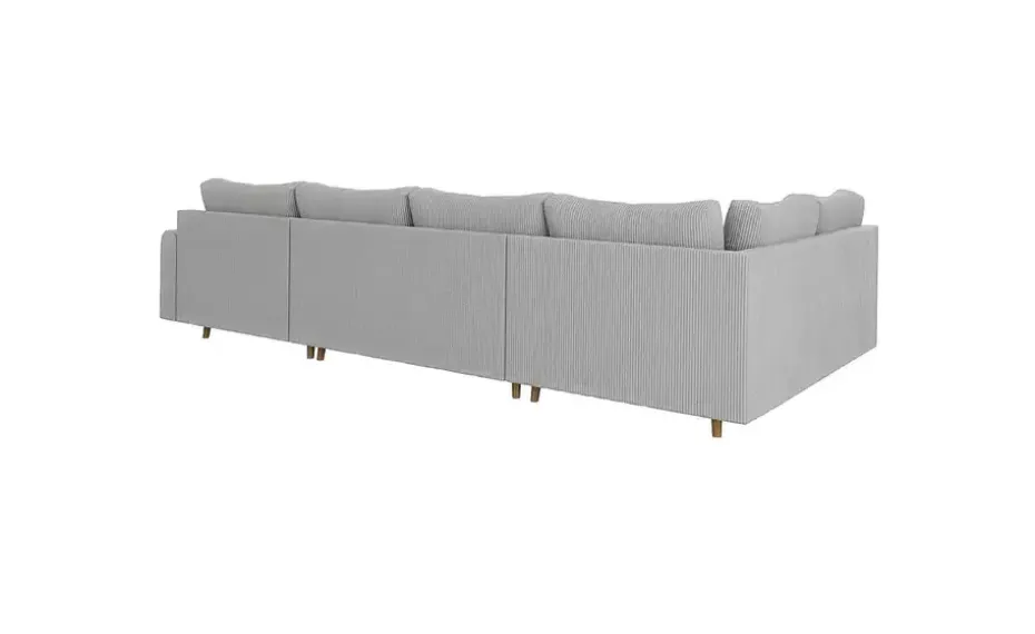 S-STYLE Wohnlandschaft mit Hocker Maya