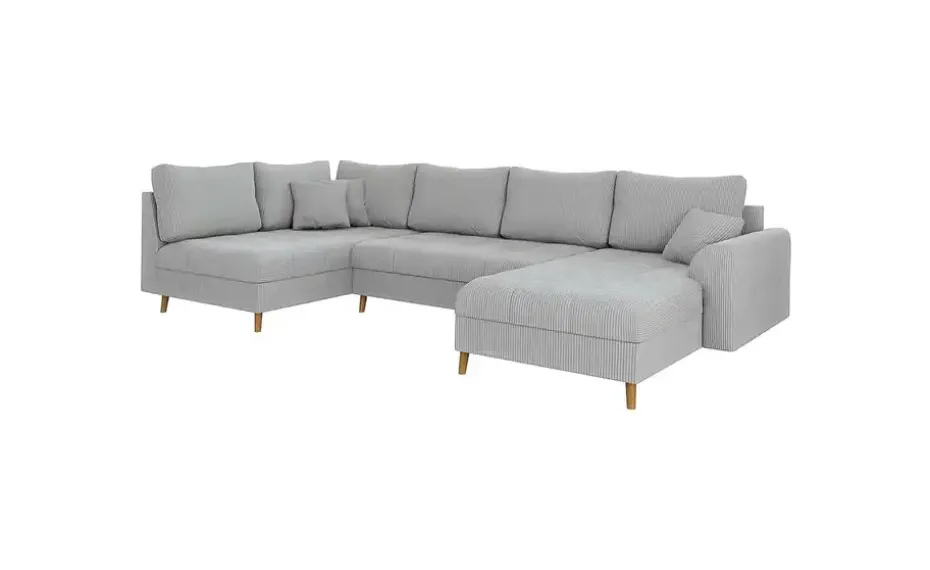 S-STYLE Wohnlandschaft mit Hocker Maya