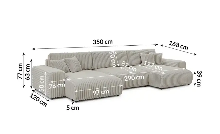 S-STYLE Wohnlandschaft Mollis