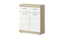 Unterschrank SCHLOONSEE, Breite 74cm, 2 Tür, 1 Schubkasten, 2 Fächer, MDF-Front in verschiedenen Farben erhältlich, Badmöbel, Badschrank, Kommode, Bad Schloonsee