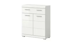 Unterschrank SCHLOONSEE, Breite 74cm, 2 Tür, 1 Schubkasten, 2 Fächer, MDF-Front in verschiedenen Farben erhältlich, Badmöbel, Badschrank, Kommode, Bad Schloonsee
