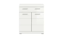 Unterschrank SCHLOONSEE, Breite 74cm, 2 Tür, 1 Schubkasten, 2 Fächer, MDF-Front in verschiedenen Farben erhältlich, Badmöbel, Badschrank, Kommode, Bad Schloonsee
