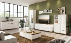 Vitrine Plissee