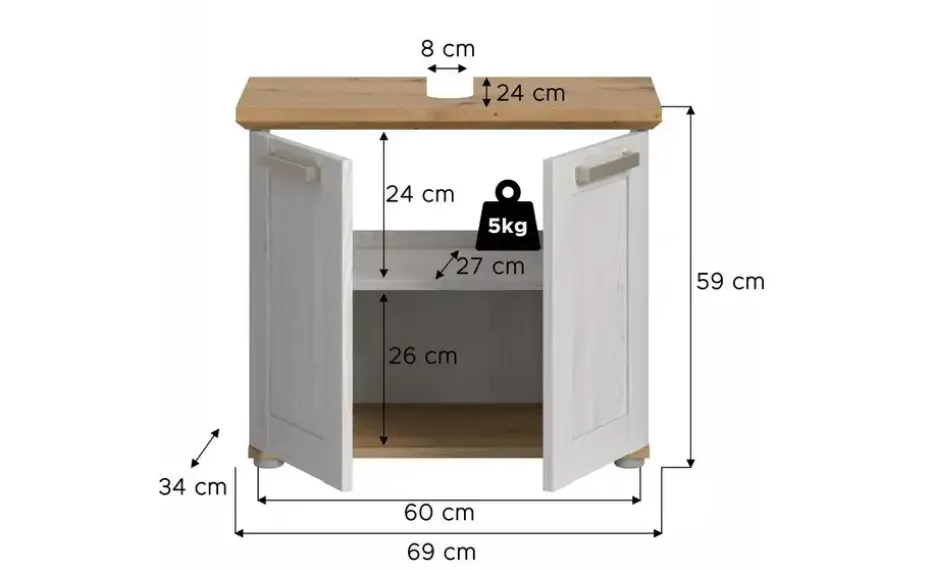 Waschbeckenunterschrank