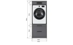 Waschmaschinenschrank
