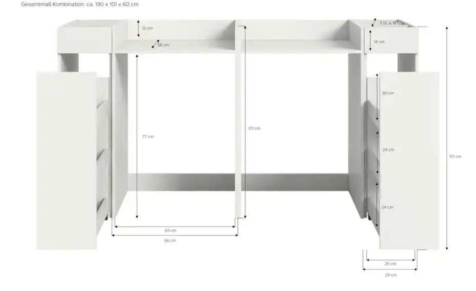 Waschmaschinenschrank