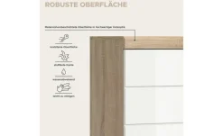 Waschmaschinenumbauschrank SCHLOONSEE, Breite 63cm, für Waschmaschine & Trockner, 2 Türen, MDF-Front in verschiedenen Farben, Überbauschrank, Umbauschrank, Badschrank Schloonsee